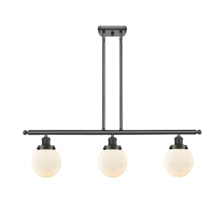 A thumbnail of the Innovations Lighting 916-3I Beacon Oil Rubbed Bronze / Matte White