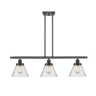 A thumbnail of the Innovations Lighting 916-3I Large Cone Oil Rubbed Bronze / Seedy
