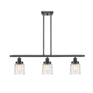 A thumbnail of the Innovations Lighting 916-3I-10-36 Bell Linear Oil Rubbed Bronze / Deco Swirl