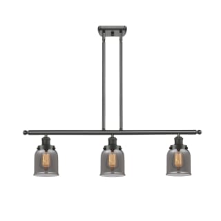 A thumbnail of the Innovations Lighting 916-3I Small Bell Oil Rubbed Bronze / Plated Smoke