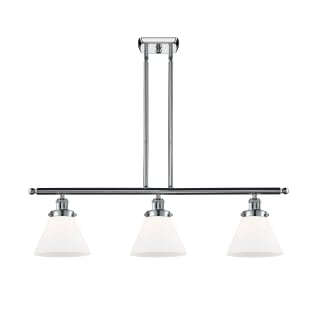A thumbnail of the Innovations Lighting 916-3I Large Cone Polished Chrome / Matte White