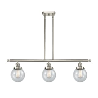 A thumbnail of the Innovations Lighting 916-3I Beacon Brushed Satin Nickel / Seedy