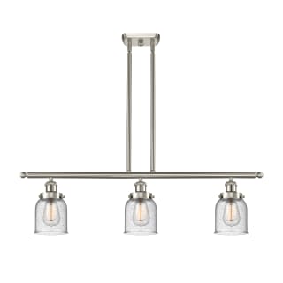 A thumbnail of the Innovations Lighting 916-3I Small Bell Brushed Satin Nickel / Seedy
