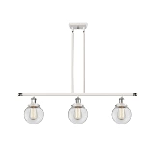 A thumbnail of the Innovations Lighting 916-3I-10-36 Beacon Linear White and Polished Chrome / Clear