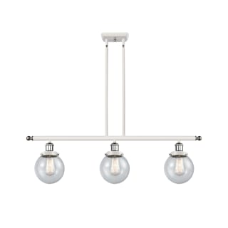 A thumbnail of the Innovations Lighting 916-3I-10-36 Beacon Linear White and Polished Chrome / Seedy