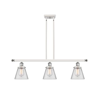 A thumbnail of the Innovations Lighting 916-3I-10-36 Cone Linear White and Polished Chrome / Clear