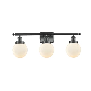 A thumbnail of the Innovations Lighting 916-3W Beacon Matte Black / Matte White