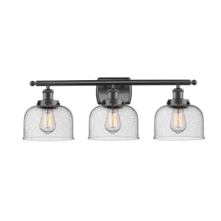 A thumbnail of the Innovations Lighting 916-3W Large Bell Matte Black / Seedy