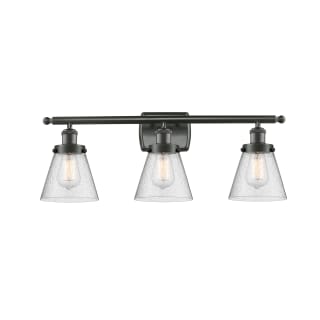 A thumbnail of the Innovations Lighting 916-3W Small Cone Oil Rubbed Bronze / Seedy