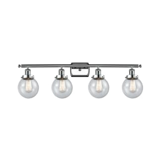 A thumbnail of the Innovations Lighting 916-4W-11-36 Beacon Vanity Polished Chrome / Seedy
