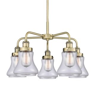 A thumbnail of the Innovations Lighting 916-5CR-16-24 Bellmont Chandelier Antique Brass / Clear
