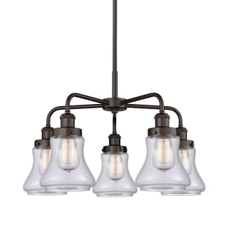 A thumbnail of the Innovations Lighting 916-5CR-16-24 Bellmont Chandelier Oil Rubbed Bronze / Clear