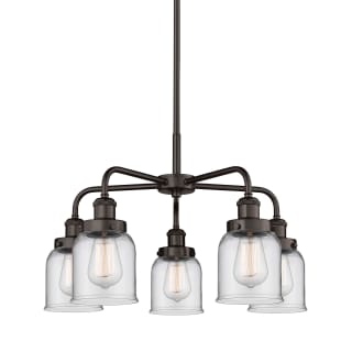 A thumbnail of the Innovations Lighting 916-5CR-15-23 Bell Chandelier Oil Rubbed Bronze / Clear