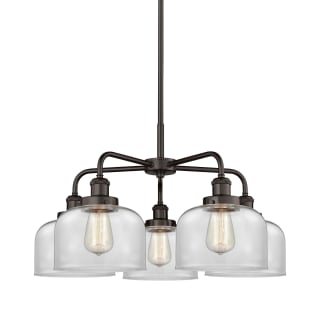 A thumbnail of the Innovations Lighting 916-5CR-15-26 Bell Chandelier Oil Rubbed Bronze / Clear