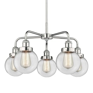 A thumbnail of the Innovations Lighting 916-5CR-16-24 Beacon Chandelier Polished Chrome / Clear