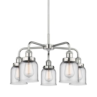 A thumbnail of the Innovations Lighting 916-5CR-15-23 Bell Chandelier Polished Chrome / Clear