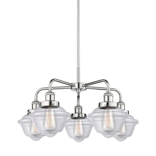 A thumbnail of the Innovations Lighting 916-5CR-14-25 Oxford Chandelier Polished Chrome / Clear
