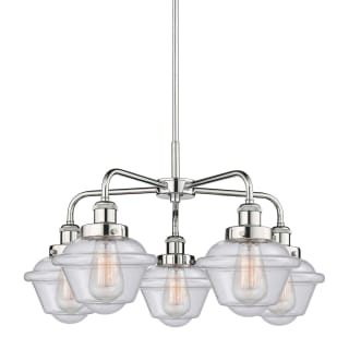A thumbnail of the Innovations Lighting 916-5CR-14-25 Oxford Chandelier Polished Chrome / Seedy