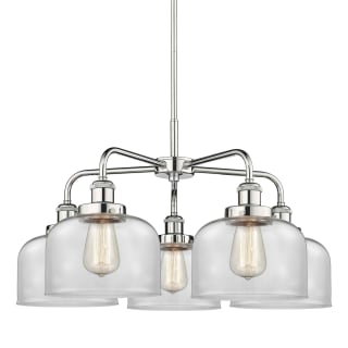 A thumbnail of the Innovations Lighting 916-5CR-15-26 Bell Chandelier Polished Chrome / Clear