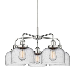 A thumbnail of the Innovations Lighting 916-5CR-15-26 Bell Chandelier Polished Chrome / Seedy