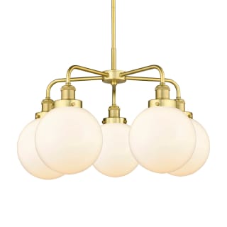 A thumbnail of the Innovations Lighting 916-5CR-18-29 Beacon Chandelier Satin Gold