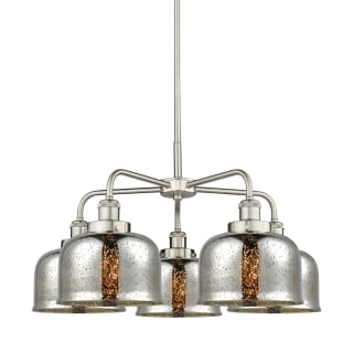 A thumbnail of the Innovations Lighting 916-5CR-15-26 Bell Chandelier Satin Nickel / Silver Plated Mercury