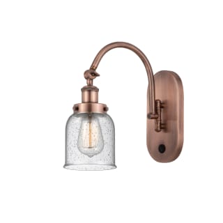 A thumbnail of the Innovations Lighting 918-1W-13-5 Bell Sconce Antique Copper / Seedy