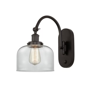 A thumbnail of the Innovations Lighting 918-1W-13-8 Bell Sconce Oil Rubbed Bronze / Clear