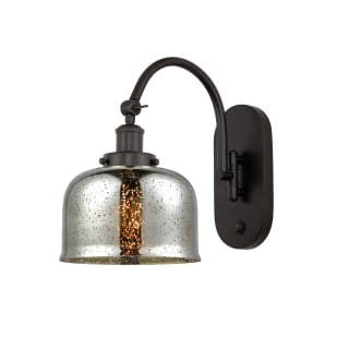 A thumbnail of the Innovations Lighting 918-1W-13-8 Bell Sconce Oil Rubbed Bronze / Silver Plated Mercury