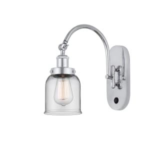 A thumbnail of the Innovations Lighting 918-1W-13-5 Bell Sconce Polished Chrome / Clear