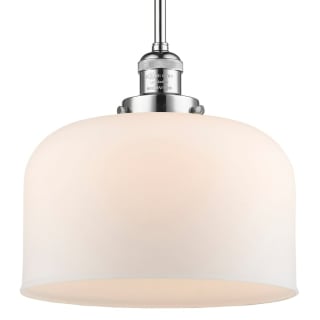 A thumbnail of the Innovations Lighting 201S X-Large Bell Polished Chrome / Matte White Cased