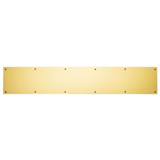 Brass door kick discount