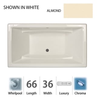 A thumbnail of the Jacuzzi ACE6636 WCR 4CH Almond