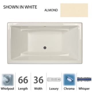 A thumbnail of the Jacuzzi ACE6636 WCR 4CW Almond