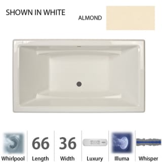 A thumbnail of the Jacuzzi ACE6636 WCR 4IW Almond