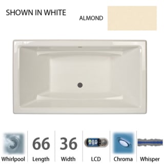 A thumbnail of the Jacuzzi ACE6636 WCR 5CW Almond