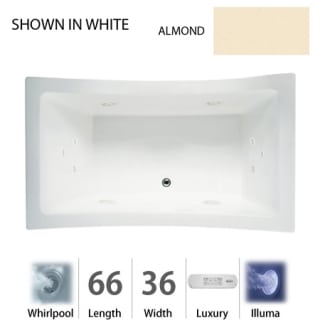 A thumbnail of the Jacuzzi ALL6636 WCR 4IH Almond