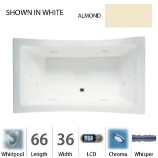 A thumbnail of the Jacuzzi ALL6636 WCR 5CW Almond