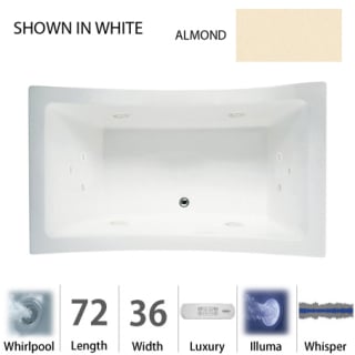 A thumbnail of the Jacuzzi ALL7236 WCR 4IW Almond