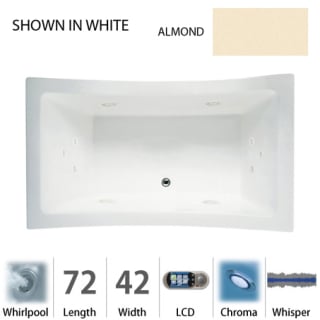 A thumbnail of the Jacuzzi ALL7242 WCR 5CW Almond