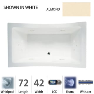 A thumbnail of the Jacuzzi ALL7242 WCR 5IW Almond