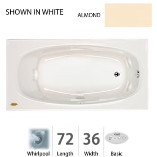 A thumbnail of the Jacuzzi AMI7236 WLR 2XX Almond