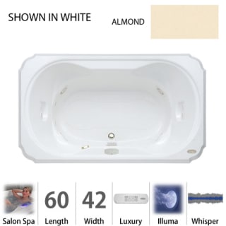 A thumbnail of the Jacuzzi BEL6042 CCR 4IW Almond