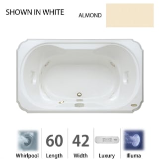 A thumbnail of the Jacuzzi BEL6042 WCR 4IH Almond