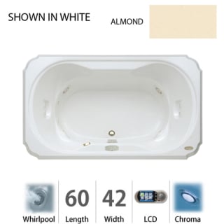 A thumbnail of the Jacuzzi BEL6042 WCR 5CH Almond