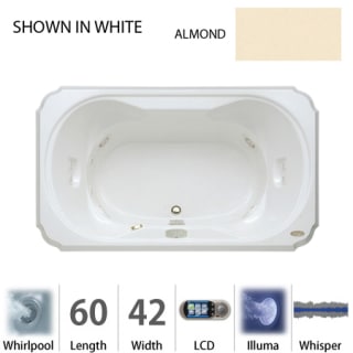 A thumbnail of the Jacuzzi BEL6042 WCR 5IW Almond