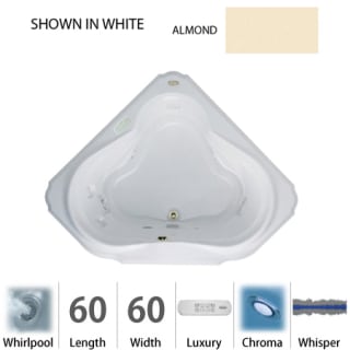 A thumbnail of the Jacuzzi BEL6060 WCL 4CW Almond