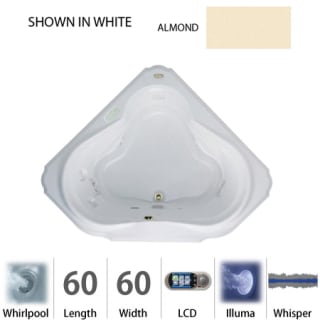 A thumbnail of the Jacuzzi BEL6060 WCR 5IW Almond