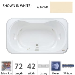 A thumbnail of the Jacuzzi BEL7242 CCR 4IW Almond
