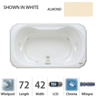 A thumbnail of the Jacuzzi BEL7242 WCL 5CW Almond